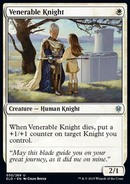 Venerable Knight - Throne of Eldraine (Uncommon) [35]