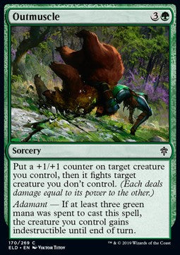 Outmuscle - Throne of Eldraine (Common) [170]