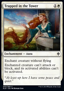 Trapped in the Tower - Throne of Eldraine (Common) [33]