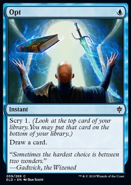 Opt - Throne of Eldraine (Common) [59]