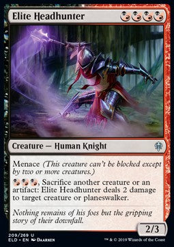 Elite Headhunter - Throne of Eldraine (Uncommon) [ELD-209]