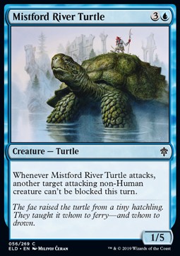 Mistford River Turtle - Throne of Eldraine (Common) [56]