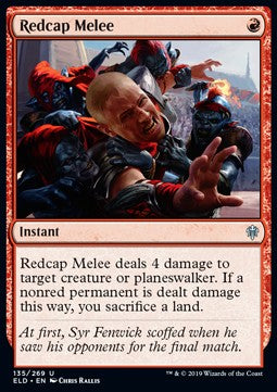 Redcap Melee - Throne of Eldraine (Uncommon) [135]
