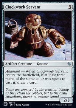Clockwork Servant - Throne of Eldraine (Uncommon) [216]