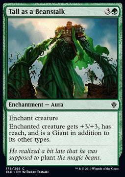 Tall as a Beanstalk - Throne of Eldraine (Common) [178]