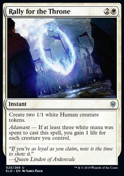 Rally for the Throne - Throne of Eldraine (Uncommon) [25]
