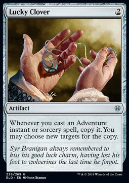 Lucky Clover - Throne of Eldraine (Uncommon) [226]