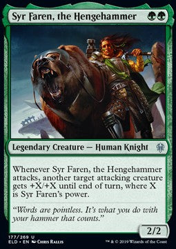 Syr Faren, the Hengehammer - Throne of Eldraine (Uncommon) [177]