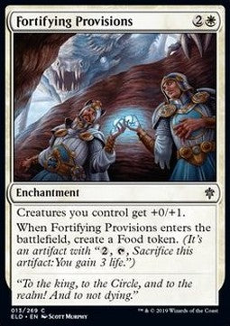 Fortifying Provisions - Throne of Eldraine (Common) [13]