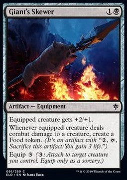 Giant's Skewer - Throne of Eldraine (Common) [91]