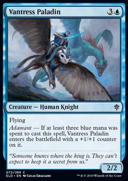 Vantress Paladin - Throne of Eldraine (Common) [72]