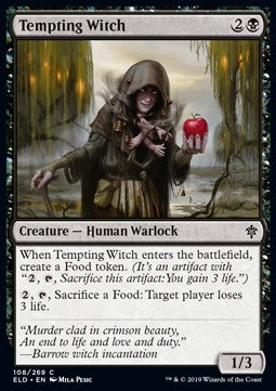 Tempting Witch - Throne of Eldraine (Common) [108]