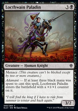 Locthwain Paladin - Throne of Eldraine (Common) [93]