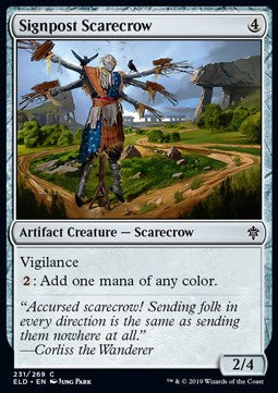 Signpost Scarecrow - Throne of Eldraine (Common) [231]
