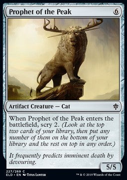Prophet of the Peak - Throne of Eldraine (Common) [227]
