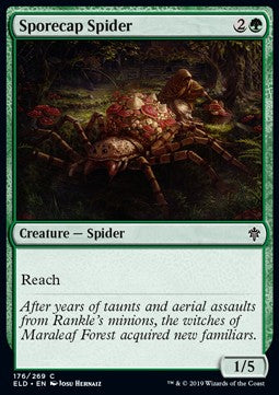 Sporecap Spider - Throne of Eldraine (Common) [176]