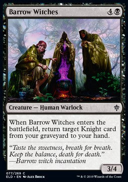 Barrow Witches - Throne of Eldraine (Common) [77]