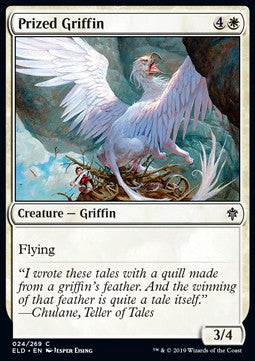 Prized Griffin - Throne of Eldraine (Common) [24]