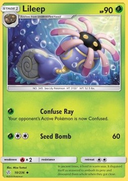 Lileep - Cosmic Eclipse (Uncommon) [10]