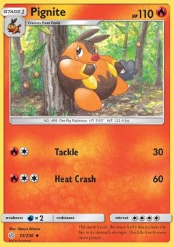 Pignite - Cosmic Eclipse (Uncommon) [32]