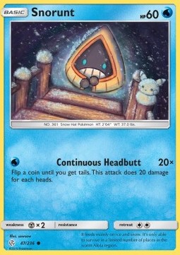 Snorunt - Cosmic Eclipse (Common) [47]