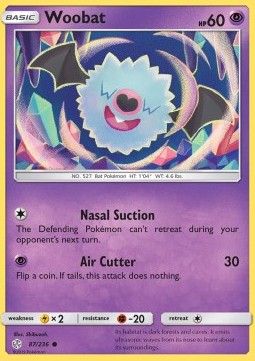 Woobat - Cosmic Eclipse (Common) [87]