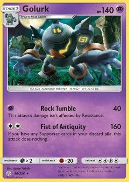 Golurk - Cosmic Eclipse (Rare) [90]