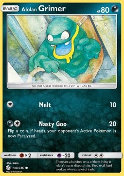 Alolan Grimer - Cosmic Eclipse (Common) [130]
