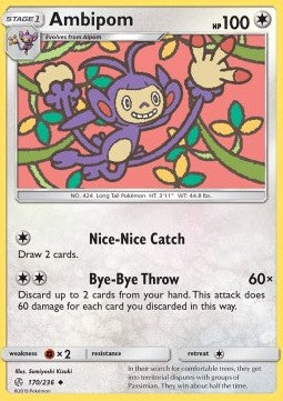 Ambipom - Cosmic Eclipse (Uncommon) [170]