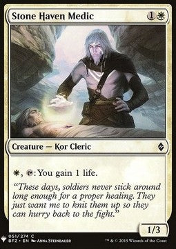 Stone Haven Medic - Mystery Booster (Common) [51]