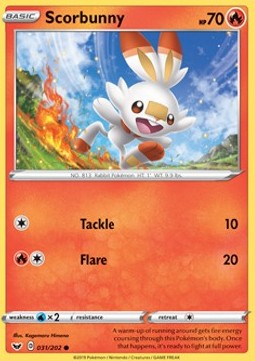 Scorbunny - Sword & Shield (Common) [31]