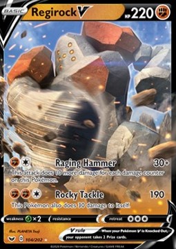 Regirock V - Sword & Shield (Ultra Rare) [SSH-104]