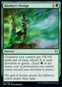 Klothys's Design - Theros Beyond Death (Uncommon) [176]