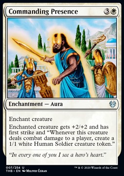Commanding Presence - Theros Beyond Death (Uncommon) [7]