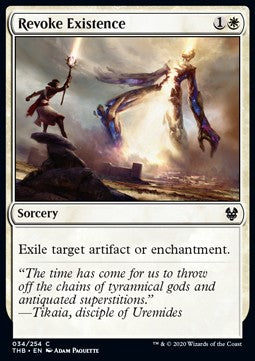 Revoke Existence - Theros Beyond Death (Common) [34]