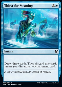 Thirst for Meaning - Theros Beyond Death (Common) [74]