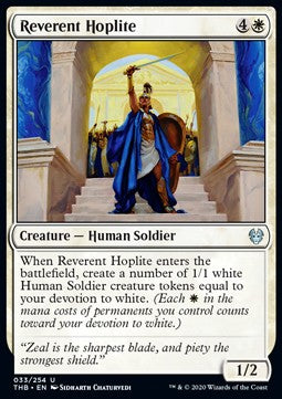 Reverent Hoplite - Theros Beyond Death (Uncommon) [33]