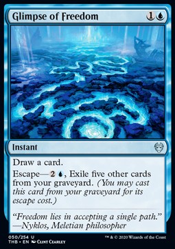 Glimpse of Freedom - Theros Beyond Death (Uncommon) [50]