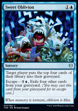 Sweet Oblivion - Theros Beyond Death (Uncommon) [70]