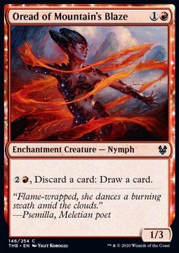 Oread of Mountain's Blaze - Theros Beyond Death (Common) [146]