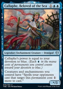 Callaphe, Beloved of the Sea - Theros Beyond Death (Uncommon) [45]