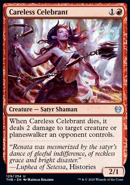 Careless Celebrant - Theros Beyond Death (Uncommon) [129]