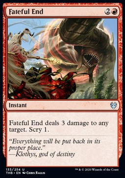 Fateful End - Theros Beyond Death (Uncommon) [133]