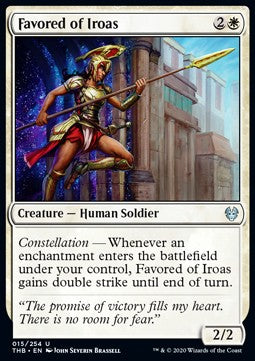 Favored of Iroas - Theros Beyond Death (Uncommon) [15]