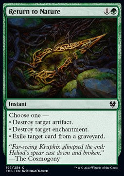 Return to Nature - Theros Beyond Death (Common) [197]