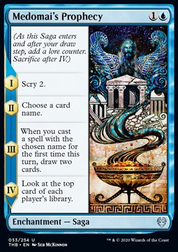 Medomai's Prophecy - Theros Beyond Death (Uncommon) [53]