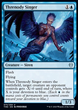 Threnody Singer - Theros Beyond Death (Uncommon) [75]