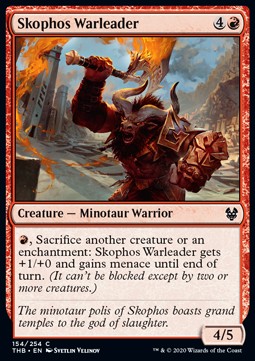 Skophos Warleader - Theros Beyond Death (Common) [154]