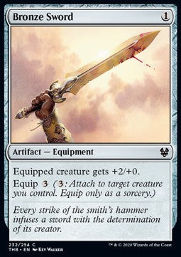 Bronze Sword - Theros Beyond Death (Common) [232]