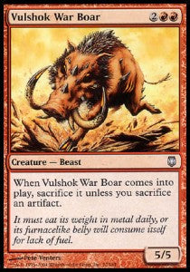 Vulshok War Boar - Darksteel (Uncommon) [DST-72]